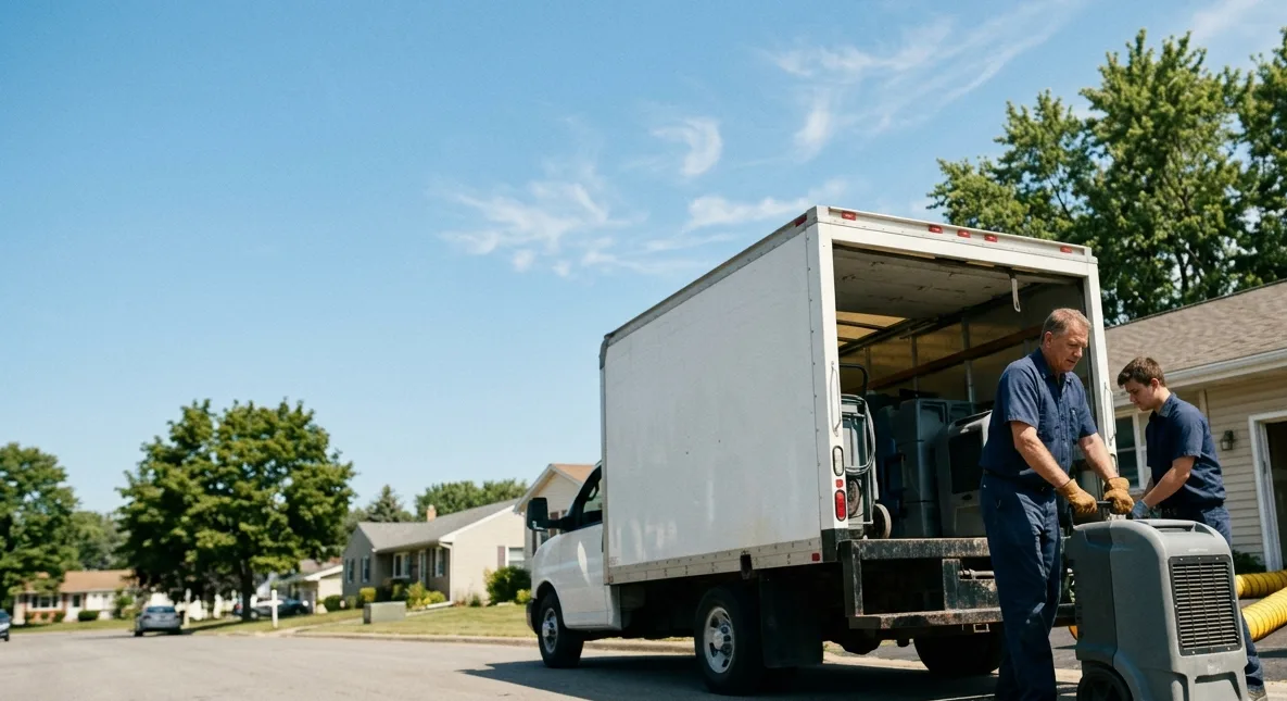 Water Damage Cleanup in Casstown, OH near me